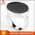 2015 Saudi new simple design silver jewelry without stone white gold plated ring models for men